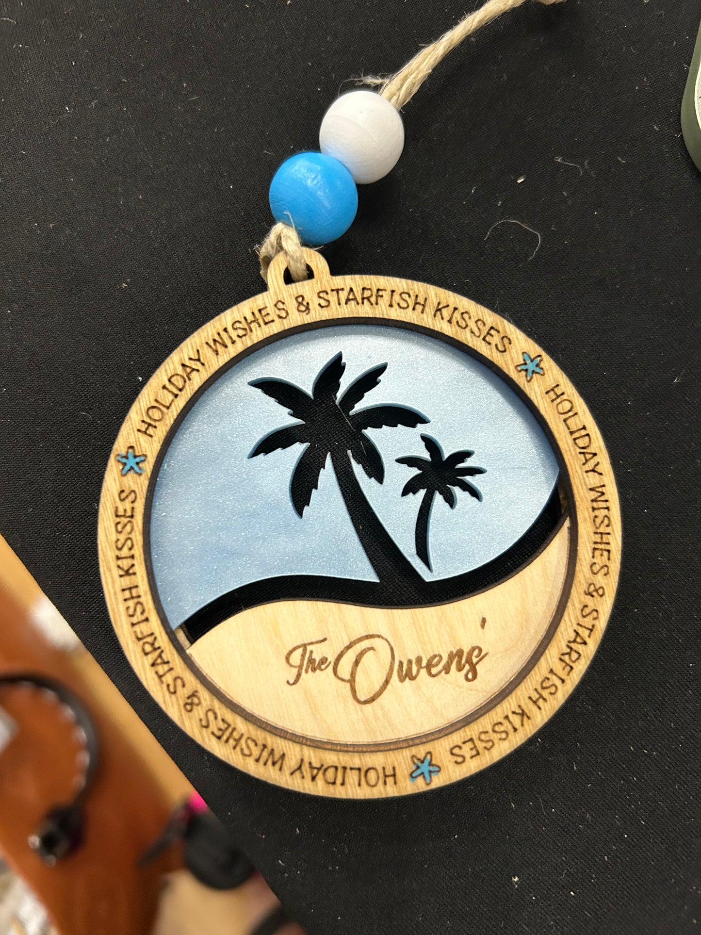 Beachy ornaments sea animals