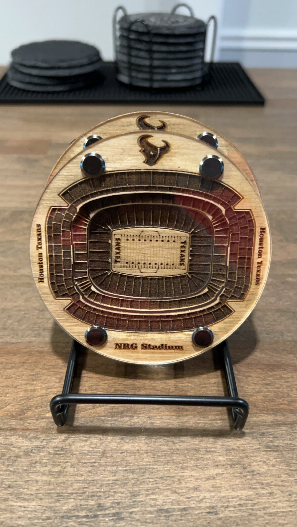 Football Team Stadium Coasters