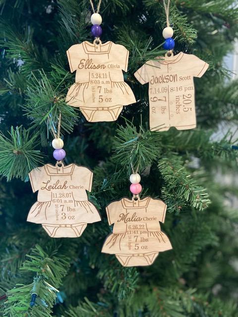 Baby Stat Ornament