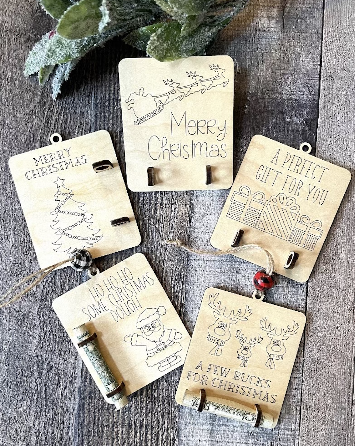 Holiday Money Holders