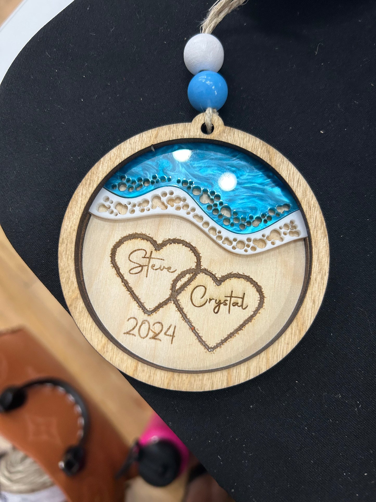 Beachy Water ornament