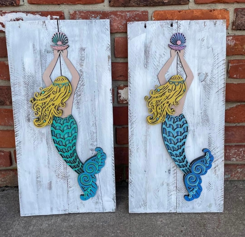 3D mermaid