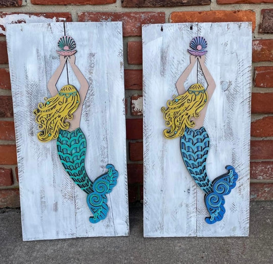 3D mermaid
