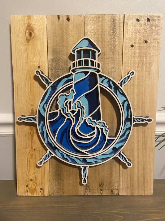 Layered lighthouse