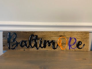 Baltimore sign