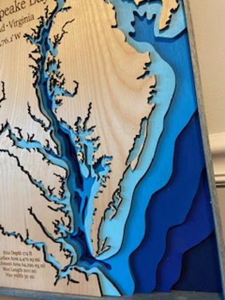 Chesapeake Bay Map No Cities