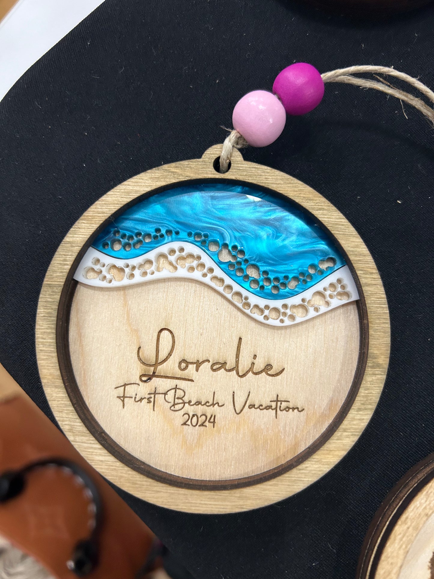 Beachy Water ornament