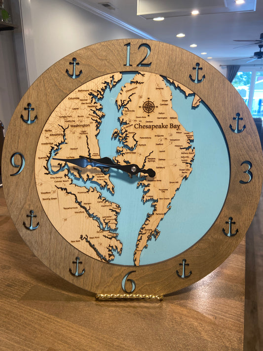 Chesapeake Bay clock