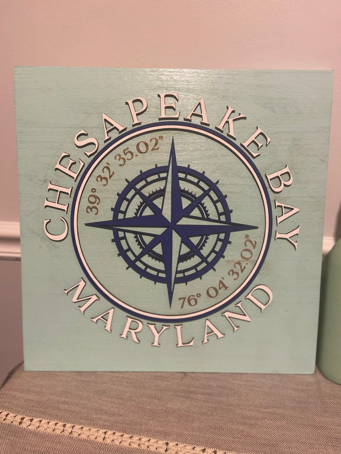 Chesapeake Bay Maryland Nautical Sign