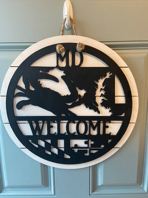 Maryland Door Hanger