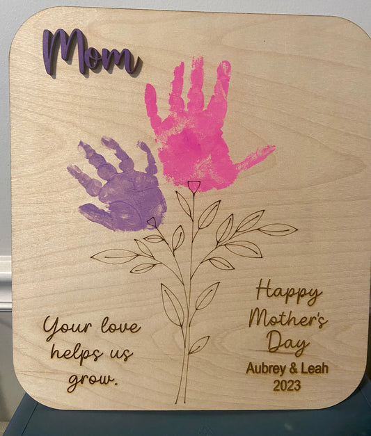 Diy Mother’s Day handprint