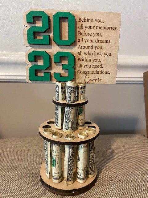 large personalized money tree