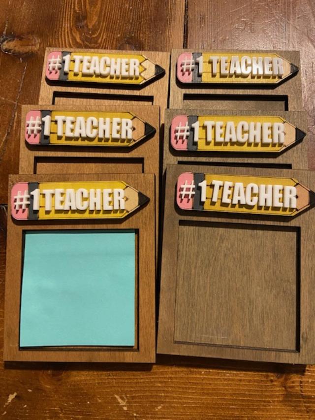 Teacher Post it note holder